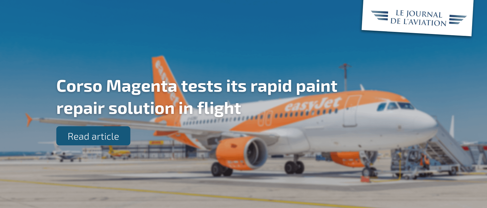 Media talks about our flights tests with easyjet and air corsica